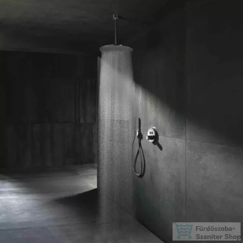Hansgrohe AXOR 350 Air 1jet fejzuhany mennyezeti csatlakozással 100 mm szálcsiszolt nikkel 26035820