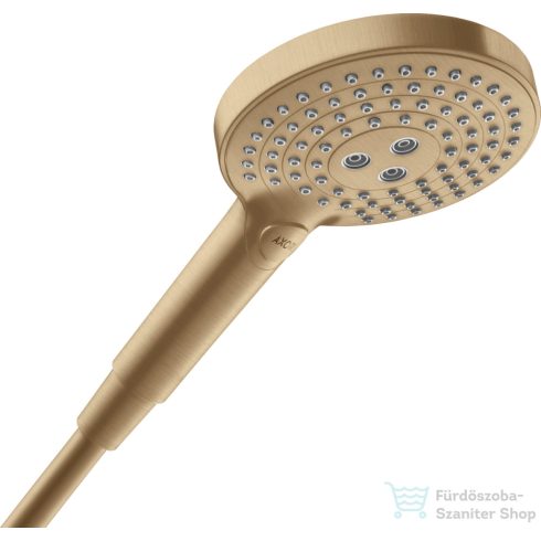 Hansgrohe AXOR SHOWERSOLUTIONS 120 3 funkciós kézi zuhany,szálcsiszolt bronz 26050140