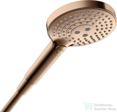 Hansgrohe AXOR SHOWERSOLUTIONS 120 3 funkciós kézi zuhany,polírozott vörös arany hatású 26050300