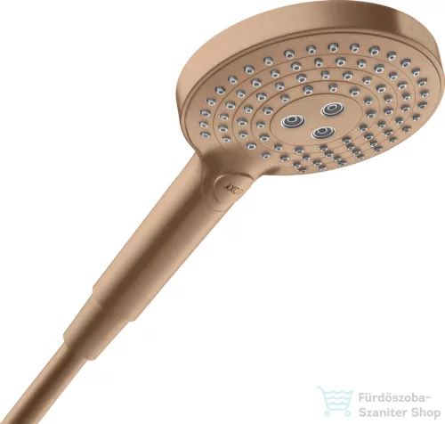 Hansgrohe AXOR SHOWERSOLUTIONS 120 3 funkciós kézi zuhany,szálcsiszolt vörös arany hatású 26050310