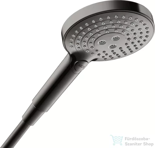 Hansgrohe AXOR SHOWERSOLUTIONS 120 3 funkciós kézi zuhany,polírozott fekete króm 26050330