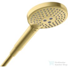   Hansgrohe AXOR SHOWERSOLUTIONS 120 3 funkciós kézi zuhany,szálcsiszolt sárgaréz hatású 26050950