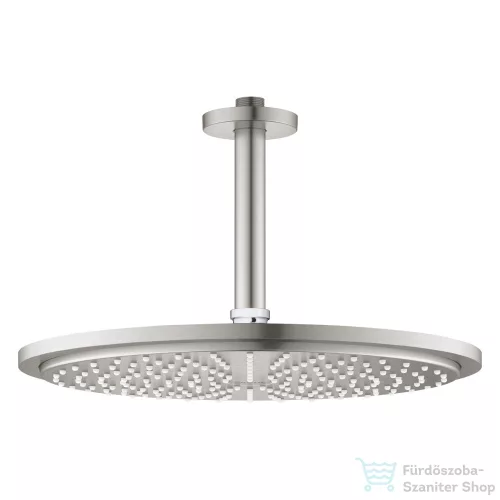 Grohe Rainshower Cosmopolitan 310 mennyezeti fejzuhany 14,2 cm-es zuhanykarral,SuperSteel 26067DC0