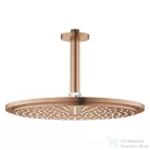 Grohe Rainshower Cosmopolitan 310 mennyezeti fejzuhany 14,2 cm-es zuhanykarral,Brushed Warm Sunset 26067DL0