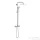 Grohe Euphoria System 310 termosztátos zuhanyrendszer,Supersteel 26075DC0