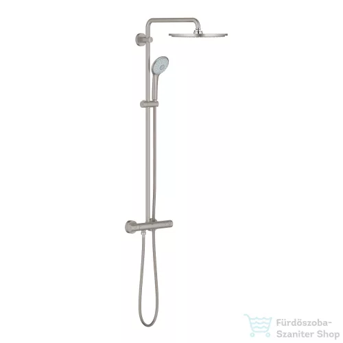 Grohe Euphoria System 310 termosztátos zuhanyrendszer,Supersteel 26075DC0