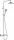 Hansgrohe Vernis Blend Showerpipe 200 termosztátos zuhanyrendszer,1 jet, EcoSmart, króm 26089000