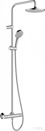 Hansgrohe Vernis Blend Showerpipe 200 termosztátos zuhanyrendszer,1 jet, EcoSmart, króm 26089000