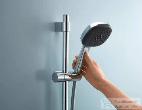 Grohe VITALIO Comfortt 110 rudas zuhanyszett 3 funkciós fejjel,króm 26096001