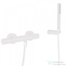   Tres STUDY EXCLUSIVE zuhany csaptelep, zuhanyszettel, matt fehér 26116701BM