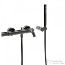   Tres STUDY EXCLUSIVE kádtöltő csaptelep, metál fekete 26117001KM