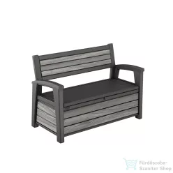   Curver Decocoat műanyag kerti pad/tároló 227 L viharszürke 261848