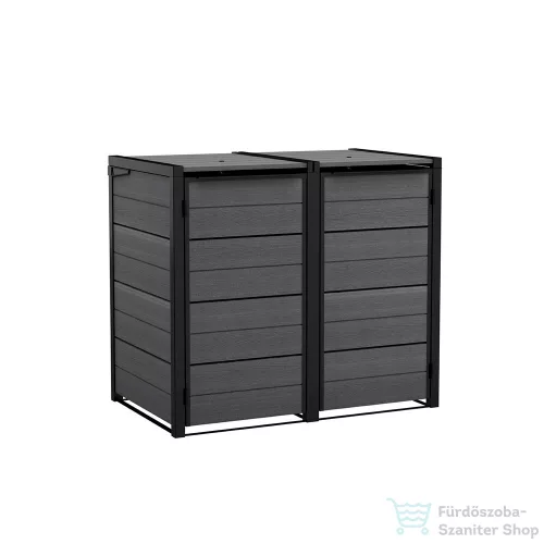 Curver Hide away kültéri szemetes tároló 240 l  szürke 261887