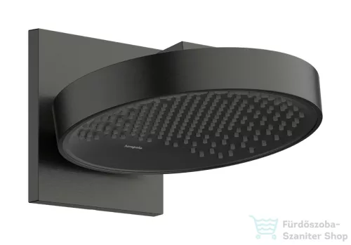 Hansgrohe Rainfinity Fejzuhany 250 1jet fali csatlakozóval EcoSmart 9 l/perc, szálcsiszolt fekete króm 26227340