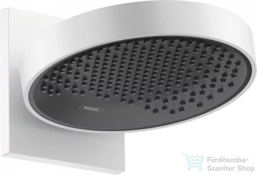 Hansgrohe Rainfinity Fejzuhany 250 1jet fali csatlakozóval EcoSmart 9 l/perc, matt fehér 26227700