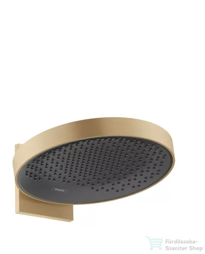 Hansgrohe Rainfinity Fejzuhany 360 1jet fali csatlakozóval, szálcsiszolt bronz 26230140