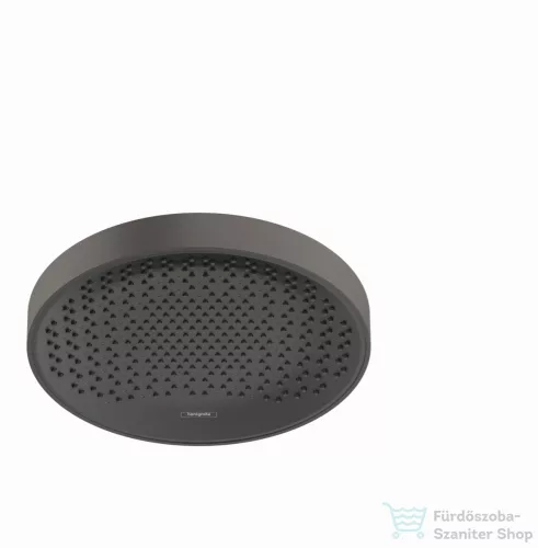 Hansgrohe Rainfinity 360 1jet szálcsiszolt fekete fejzuhany 26231340