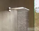 Hansgrohe Raindance Square 300 1jet fejzuhany EcoSmart 9 l/perc zuhanykarral 390 mm 26239000