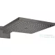 Hansgrohe RAINDANCE E 300 1jet fejzuhany EcoSmart 39 cm-es zuhanykarral, szálcsiszolt fekete króm 26239340