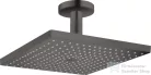 Hansgrohe RAINDANCE E 300 1jet EcoSmart fejzuhany 10 cm-es mennyezeti csatlakozással, szálcsiszolt fekete króm 26251340