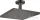 Hansgrohe RAINDANCE E 300 1jet EcoSmart fejzuhany 10 cm-es mennyezeti csatlakozással, szálcsiszolt fekete króm 26251340