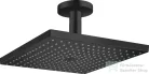 Hansgrohe RAINDANCE E 300 1jet EcoSmart fejzuhany 10 cm-es mennyezeti csatlakozással, matt fekete 26251670