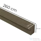 Leziter Végzáróléc olajos tölgy hatású 260x2,5x1,8 cm 262518-Oiled_oak
