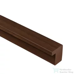   Leziter Végzáróléc dió hatású 260x2,5x1,8 cm 262518-Walnut