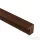 Leziter Végzáróléc dió hatású 260x2,5x1,8 cm 262518-Walnut