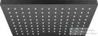 Hansgrohe VERNIS SHAPE fejzuhany 230x170 mm, 1 jet, matt fekete 26281670