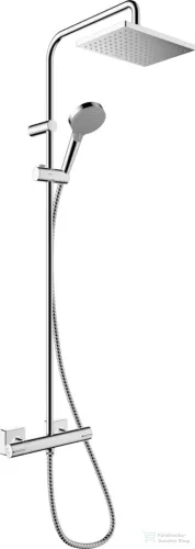 Hansgrohe VERNIS SHAPE Showerpipe 230 termosztátos zuhanyrendszer, króm 26286000