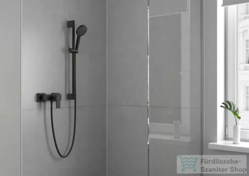 Hansgrohe VERNIS SHAPE Showerpipe 230 termosztátos zuhanyrendszer, matt fekete 26286670