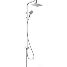   Hansgrohe VERNIS SHAPE Showerpipe 230, 1 jet Reno EcoSmart zuhanyszett esőztetővel, króm 26289000