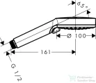Hansgrohe Vernis Blend Kézizuhany Vario EcoSmart 26340670
