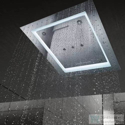 Grohe Rainshower F-Series 40″ AquaSymphony Mennyezeti zuhany 6+ zuhanyfunkcióval, világítással 26373001