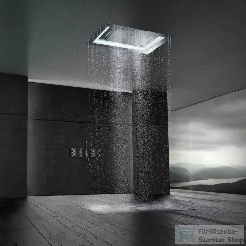 Grohe Rainshower F-Series 40″ AquaSymphony Mennyezeti zuhany 6+ zuhanyfunkcióval, világítással 26373001