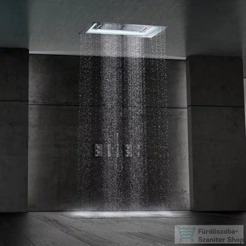 Grohe Rainshower F-Series 40″ AquaSymphony Mennyezeti zuhany 6+ zuhanyfunkcióval, világítással 26373001