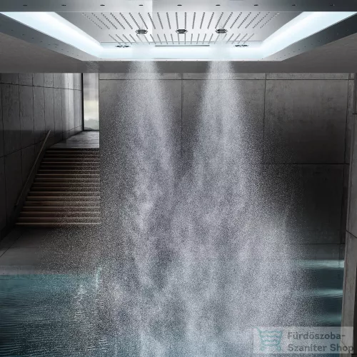 Grohe Rainshower F-Series 40″ AquaSymphony Mennyezeti zuhany 6+ zuhanyfunkcióval, világítással 26373001