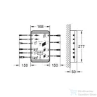 Grohe F-digital Deluxe Base egység doboz 4.0 Bluetooth F-sorozat 40 "(BCU V4.0) 26374000