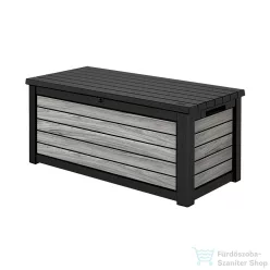   Curver Decocoat műanyag kerti láda 630 l viharszürke 263822