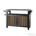 Curver Decocoat unity műanyag xl kerti grill asztal 207l dió 263918
