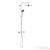 Grohe VITALIO Joy 260 termosztátos zuhanyrendszer polccal,króm 26403002