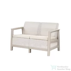   Curver Scandi linea 2 személyes kerti kanapé kavicsszürke-bézs 264046