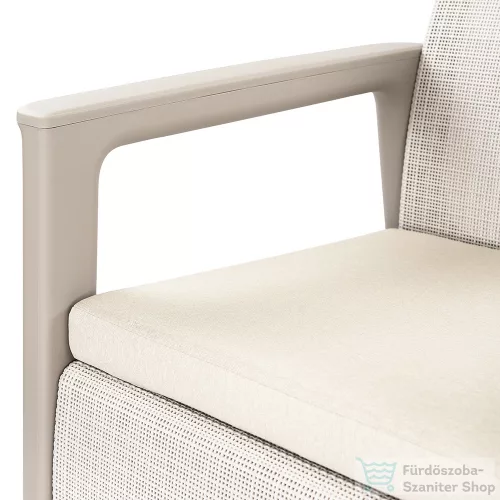 Curver Scandi linea duo kerti fotel kavicsszürke-bézs 264050