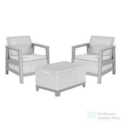   Curver Scandi Balcony linea set kerti bútor garnitúra hamuszürke-világosszürke 264051_264049