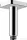 Hansgrohe VERNIS SHAPE mennyezeti csatlakozó 10 cm, króm 26406000