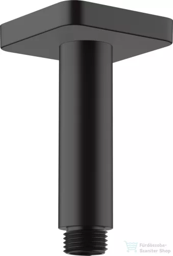 Hansgrohe VERNIS SHAPE mennyezeti csatlakozó 10 cm, matt fekete 26406670