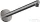 Hansgrohe AXOR ShowerSolutions 39 cm-es zuhanykar,polírozott fekete króm 26431330