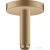 Hansgrohe AXOR SHOWERSOLUTION 10 cm-es mennyezeti zuhanykar,szálcsiszolt bronz 26432140