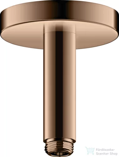 Hansgrohe AXOR SHOWERSOLUTION 10 cm-es mennyezeti zuhanykar, polírozott vörös arany hatású 26432300